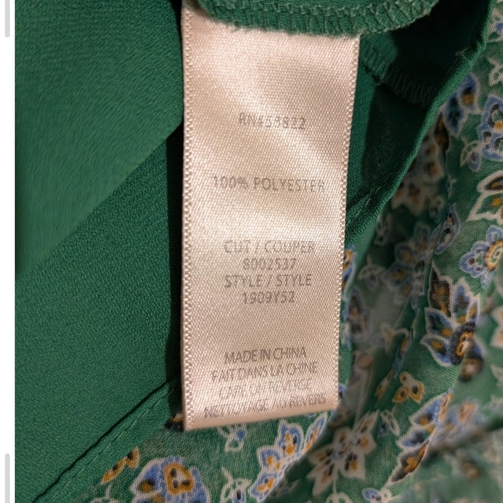 Pre-owned Floral Green Dress - Picture 8 of 10